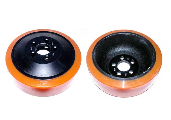 Vulkollan Heavy duty forklift wheels