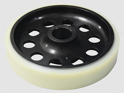 Vulkollan Polyurethane Forklift Wheel For Material Handling