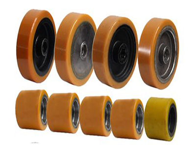 No Crush Urethane Load Bearing Wheels for Heavy Duty