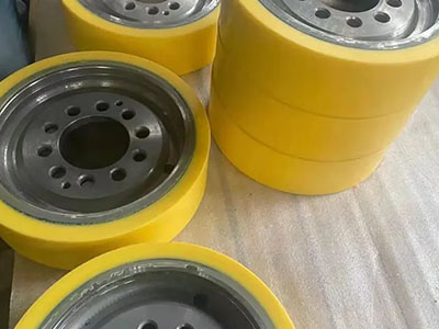 Heavy Duty Tyred Wheels With PU Coating Heavy Duty Tyred Wheels With PU Coating