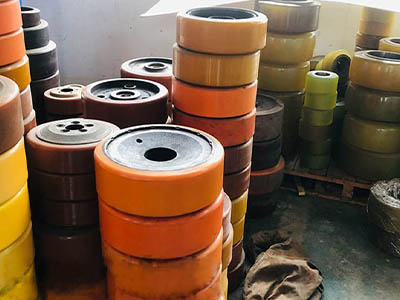 Logistics Industry Polyurethane NDI Forklift Wheel Logistics Industry Polyurethane NDI Forklift Wheel