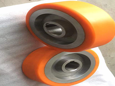 500kg High Load Polyurethane Stacker Wheel Manufacturing