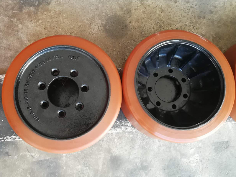 High Load Bearing Polyurethane Forklift Wheels
