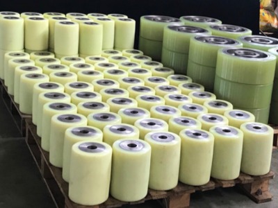 Vulkollan Heavy-Duty Forklift Wheels