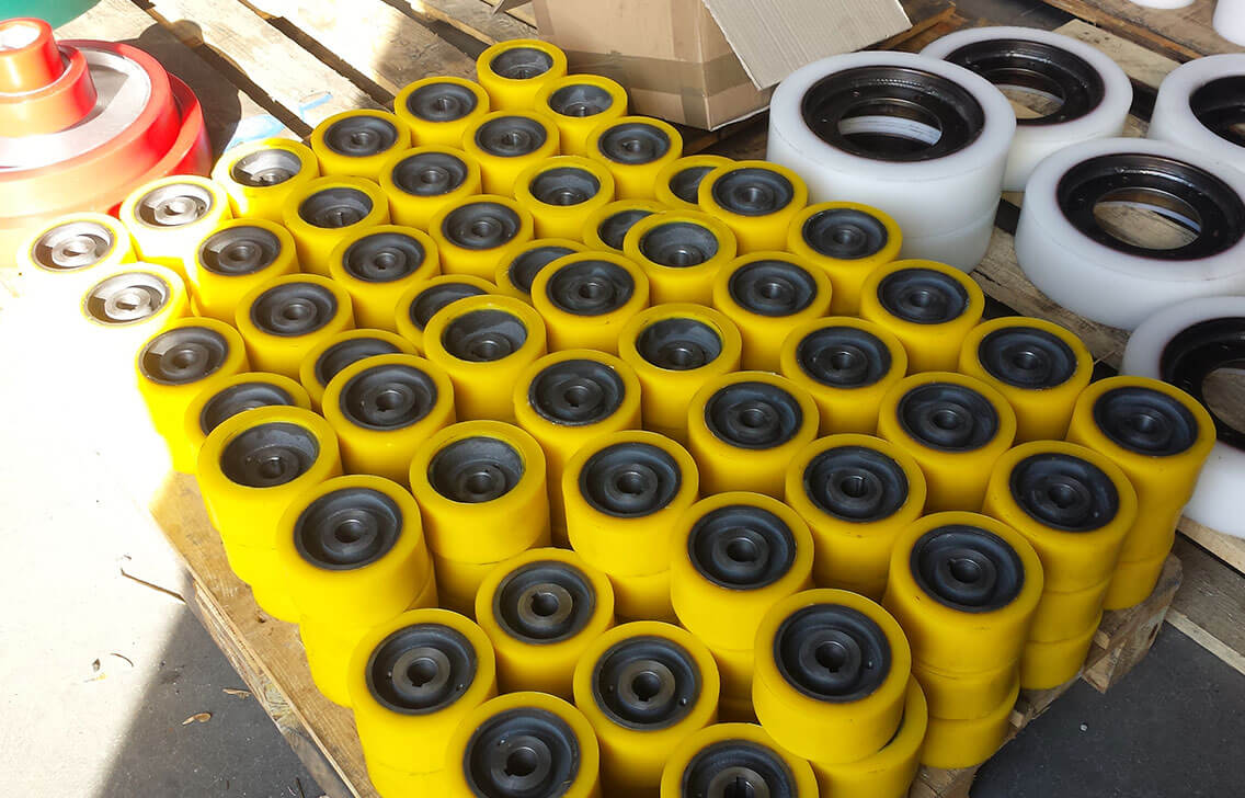 Polyurethane Wheels  for Welding Rotator