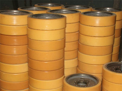 Polyurethane Wheels for Welding Rotator